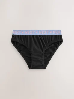 Alle Ondergoed*Next - Verpakking van 7 bikinibroekjes (5-16 jr) Zwart