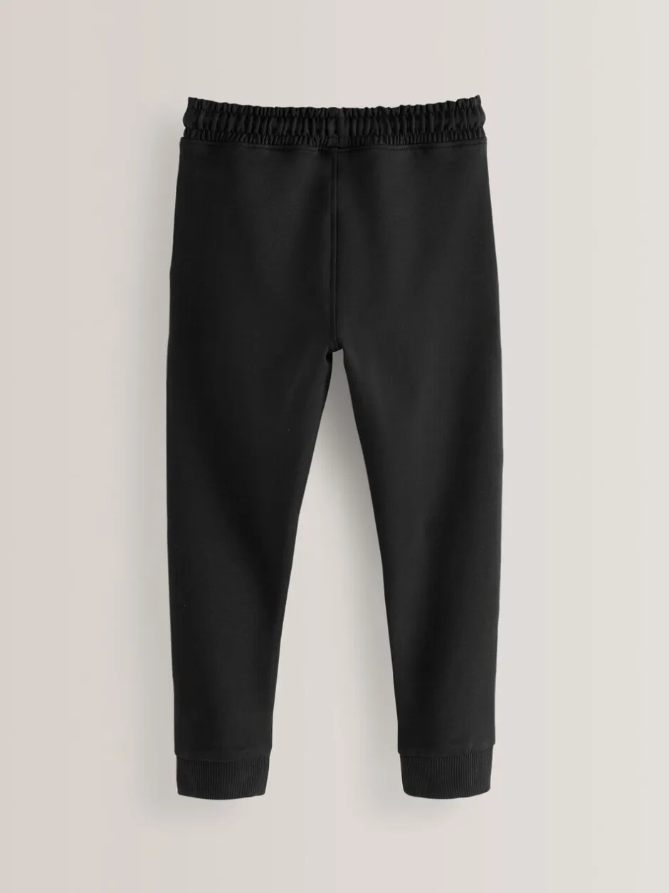 Schoolkleding|Broeken En Leggings*Next - Verpakking van 2 joggingbroeken met skinny fit (3-16 jr) Zwart