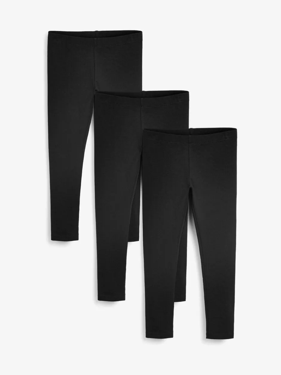 Broeken En Leggings*Next Zwart - Verpakking van 3 leggings (3-16 jr)