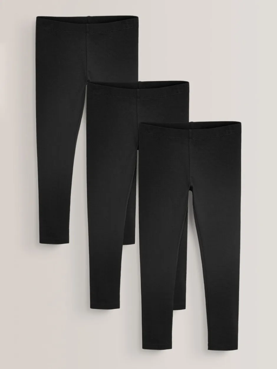 Broeken En Leggings*Next Zwart - Verpakking van 3 leggings (3-16 jr)