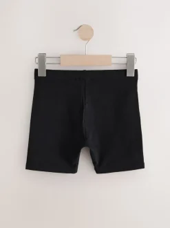 Schoolkleding|Shorts En Rokken*Next Zwart - Verpakking van 7 stretchy fietsshorts met hoog katoengehalte (3-16jr)