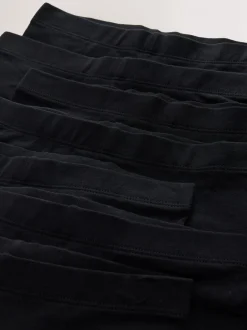 Schoolkleding|Shorts En Rokken*Next Zwart - Verpakking van 7 stretchy fietsshorts met hoog katoengehalte (3-16jr)