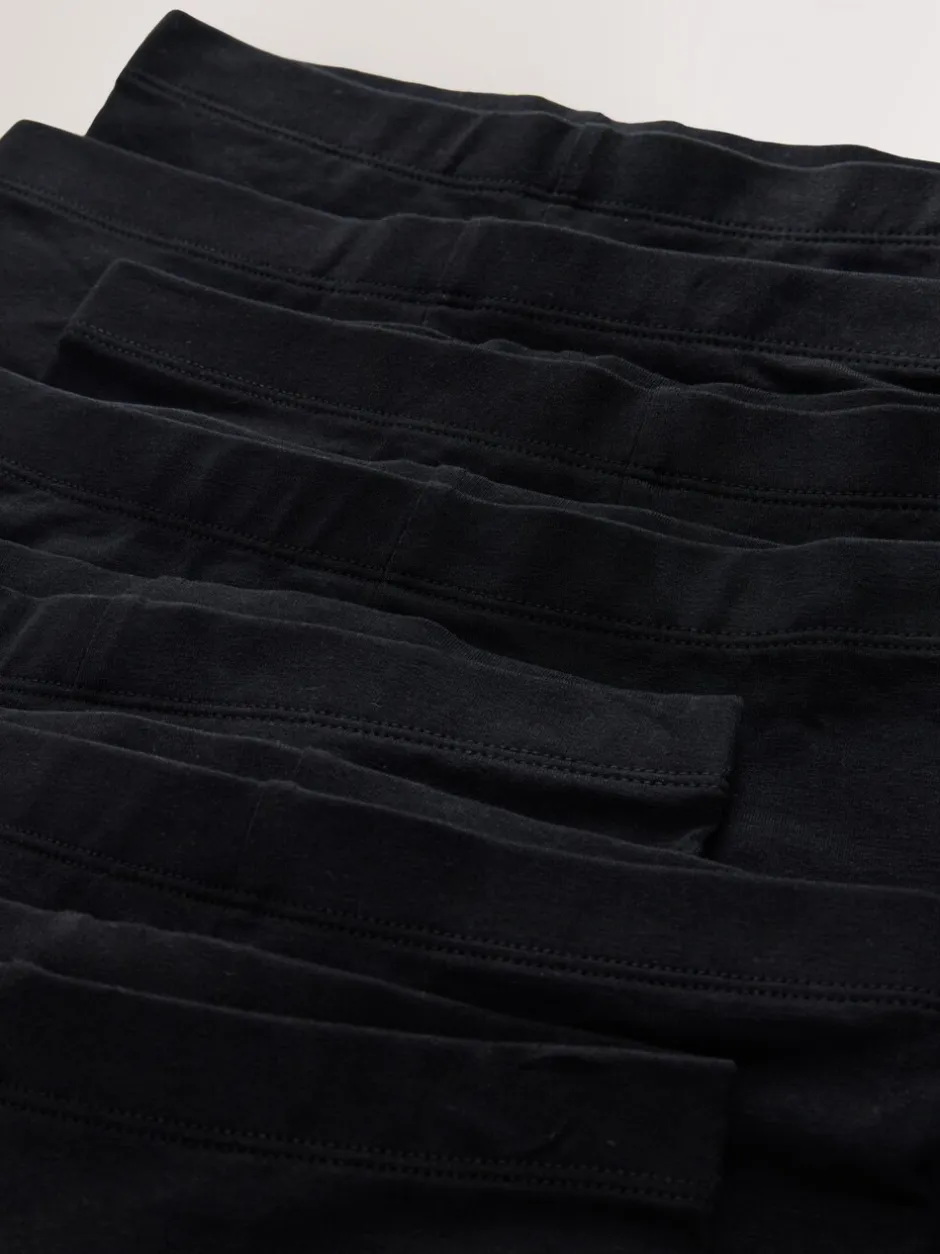 Schoolkleding|Shorts En Rokken*Next Zwart - Verpakking van 7 stretchy fietsshorts met hoog katoengehalte (3-16jr)