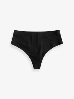 Shapewear*Next - Vormgevend slipje met buikcorrectie van premium katoenmix Zwart