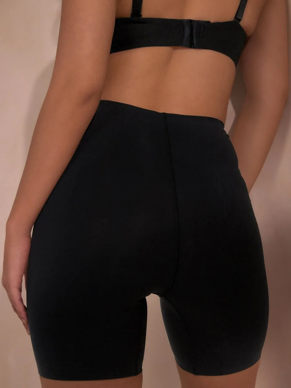 Shapewear*Next - Vormgevend slipje met buikcorrectie van premium katoenmix Zwart