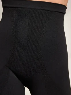 Shapewear|Next - Vormgevende naadloze slip voor gladdere dijen met stevige buikcorrectie Zwart
