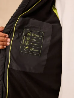 Schoolkleding|Jassen En Jacks|Next Zwart - Waterdichte, gewatteerde jas met fleece voering (3-17jr)