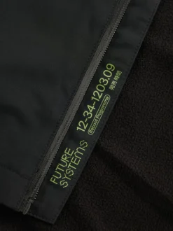 Schoolkleding|Jassen En Jacks|Next Zwart - Waterdichte jas met fleece voering en capuchon (3-17jr)