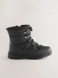 Boots*Next Zwart - Waterdichte sneeuwlaarzen met Thinsulate-voering