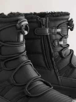 Boots*Next Zwart - Waterdichte sneeuwlaarzen met Thinsulate-voering