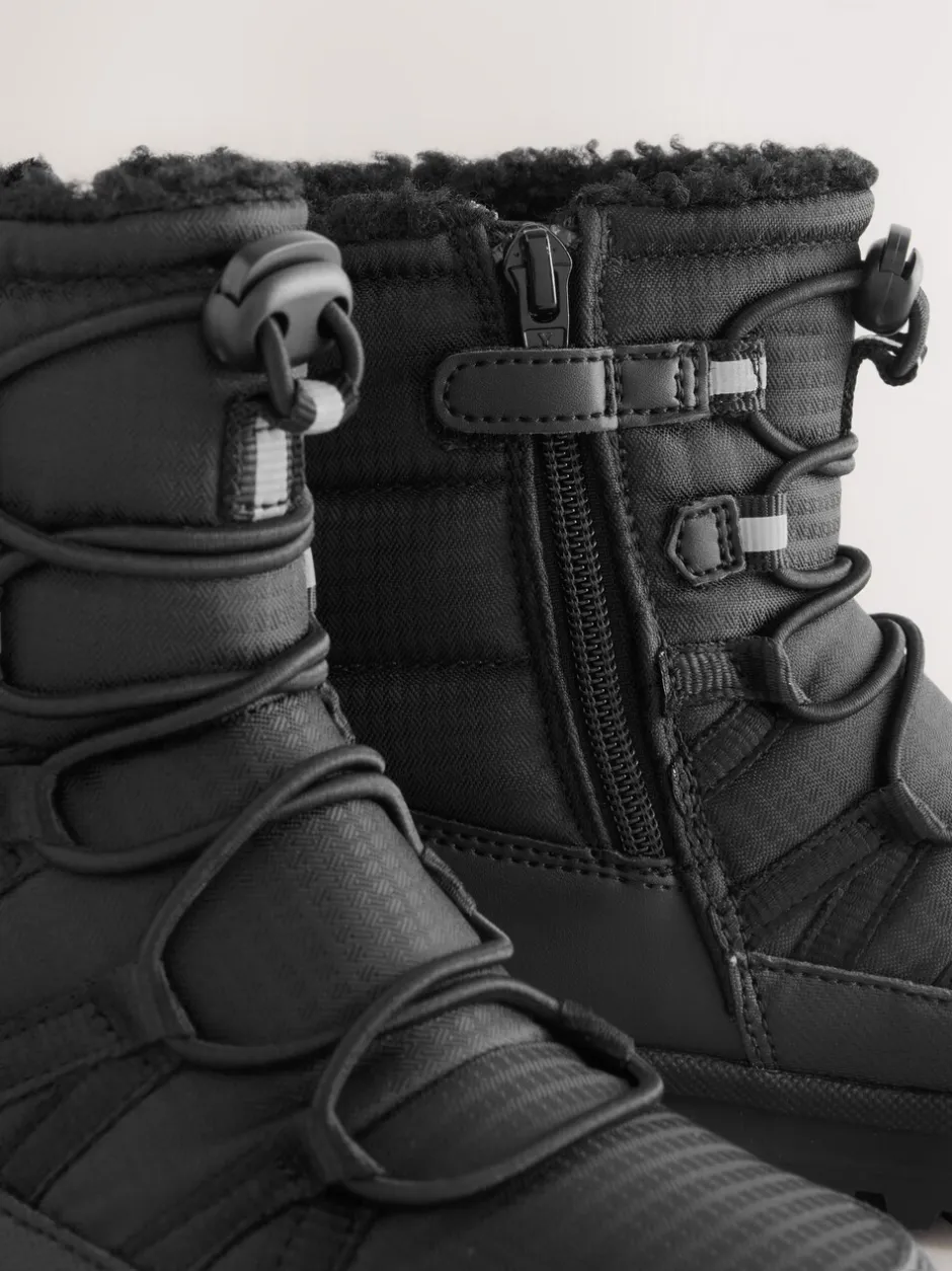 Boots*Next Zwart - Waterdichte sneeuwlaarzen met Thinsulate-voering