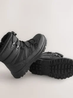 Boots*Next Zwart - Waterdichte sneeuwlaarzen met Thinsulate-voering