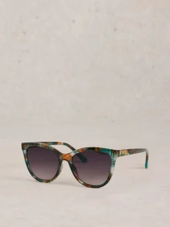 Zonnebril|White Stuff - Cat Eye Sunglasses Zwart