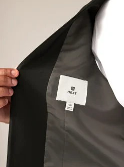 Vesten|Next Zwart - Wollen Blend Motion Flex Pak gilet