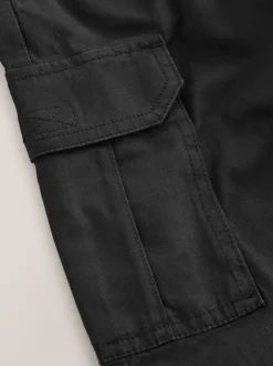 Broeken En Chino's*Next - Woven Cargo Trousers (3-16yrs) Zwart