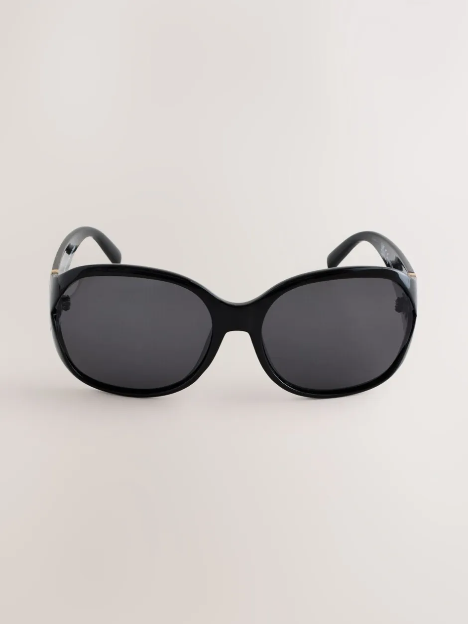 Zonnebril|Next Zwart - Wrap Around Sunglasses