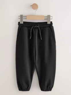 Jeans En Joggingbroeken*Next - Zacht aanvoelende jersey joggingbroek (3 mnd-7 jr) Zwart