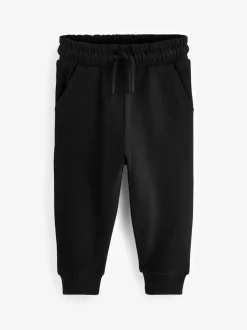 Jeans En Joggingbroeken*Next Zwart - Zacht aanvoelende jersey joggingbroek (3 mnd-7 jr)