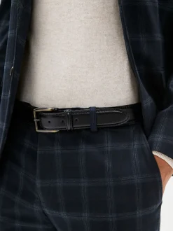 Riemen En Bretels*Next - Zakelijke Signature-riem Zwart