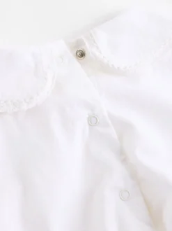Tuinbroeken*Next Zwart bloemenprint - Cath Kidston Baby Woven 100% Cotton Dungarees & Long Sleeve Blouse Set
