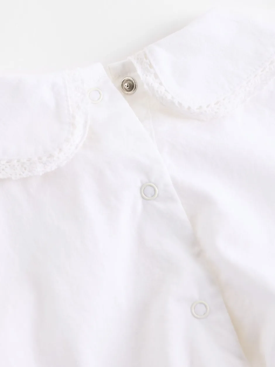 Tuinbroeken*Next Zwart bloemenprint - Cath Kidston Baby Woven 100% Cotton Dungarees & Long Sleeve Blouse Set