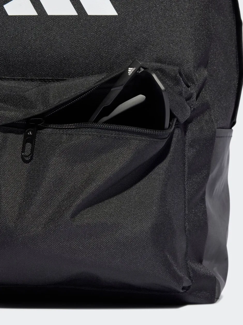 Tassen|Tassen*adidas Zwart chroom - Classic 3 Bar Logo rugzak
