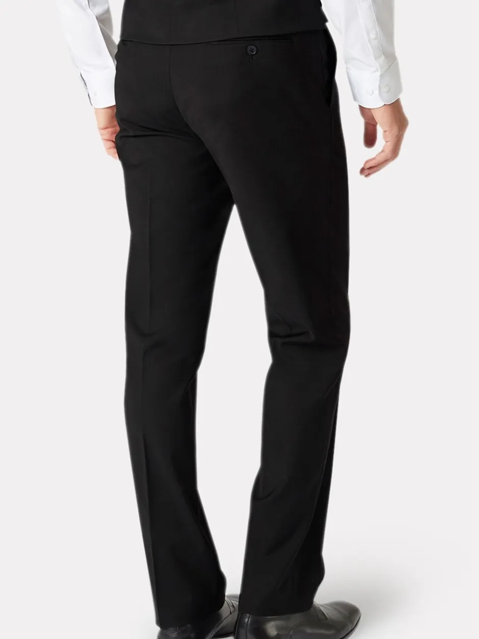 Formele Broek*Brook Taverner Zwart chroom - Avalino Fit Trousers