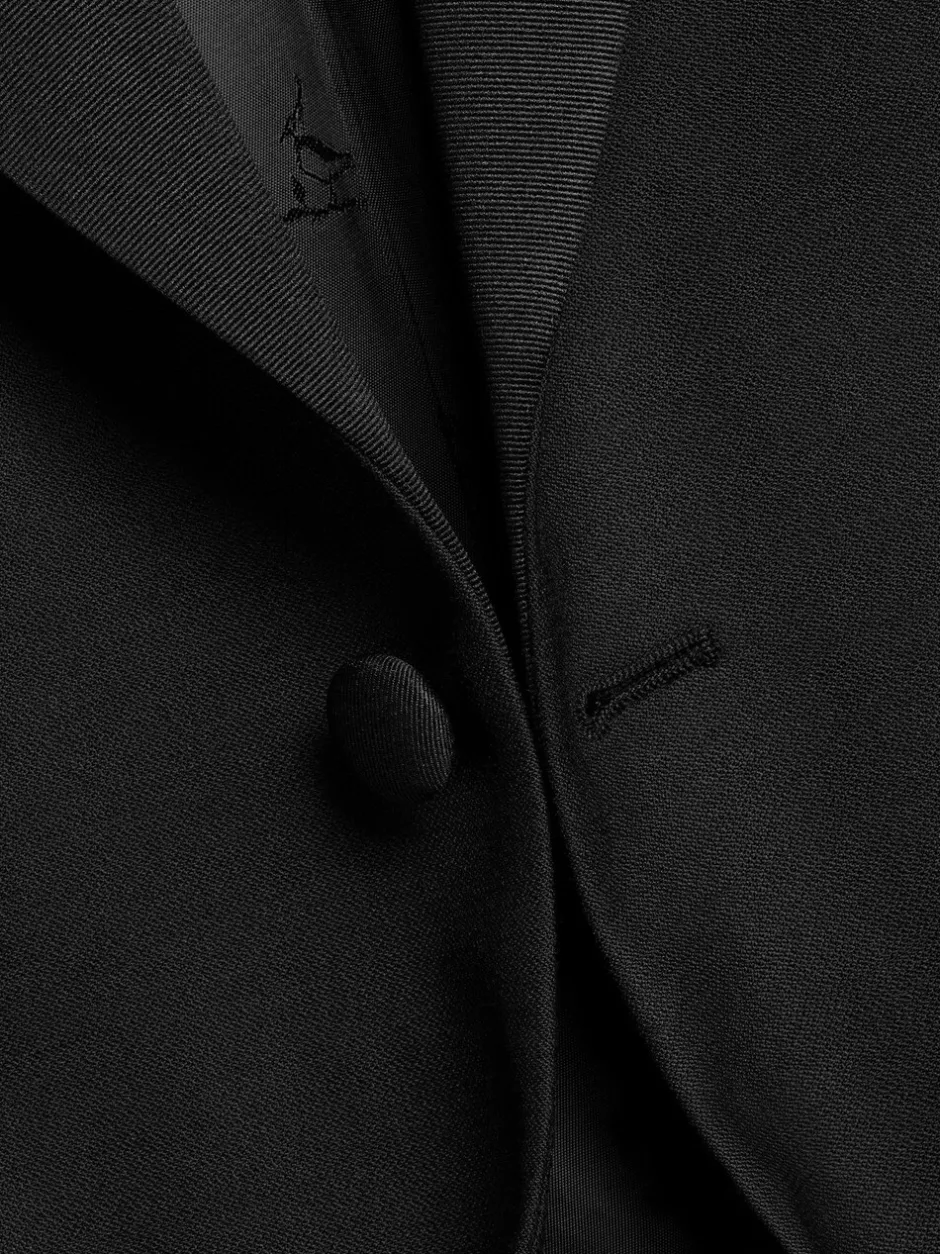 Smokings En Feestkleding*Charles Tyrwhitt - slim-fit broek van dinerkostuum Zwart chroom