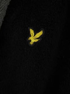 Kamerjassen En Badjassen|Lyle & Scott Zwart chroom - Adrian badjas