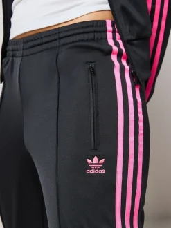 Sportkleding|Broeken*adidas originals - Classic Firebird Track Pant Trousers Zwart grijs
