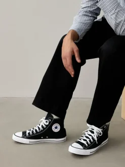 Sneakers|Converse - - Chuck hoge sneakers Zwart grijs