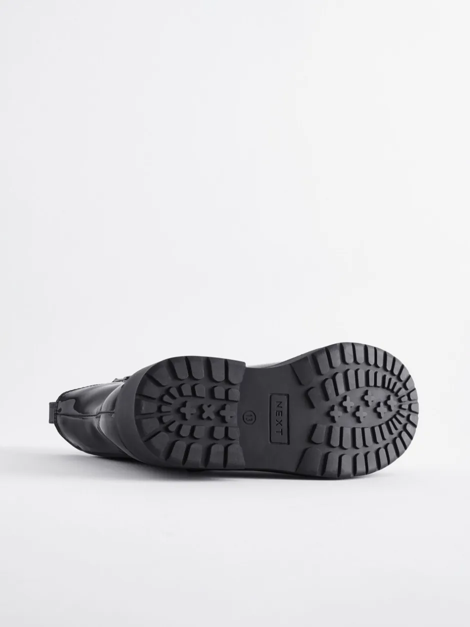 Boots|Next - Chelsea enkellaars Zwart lak