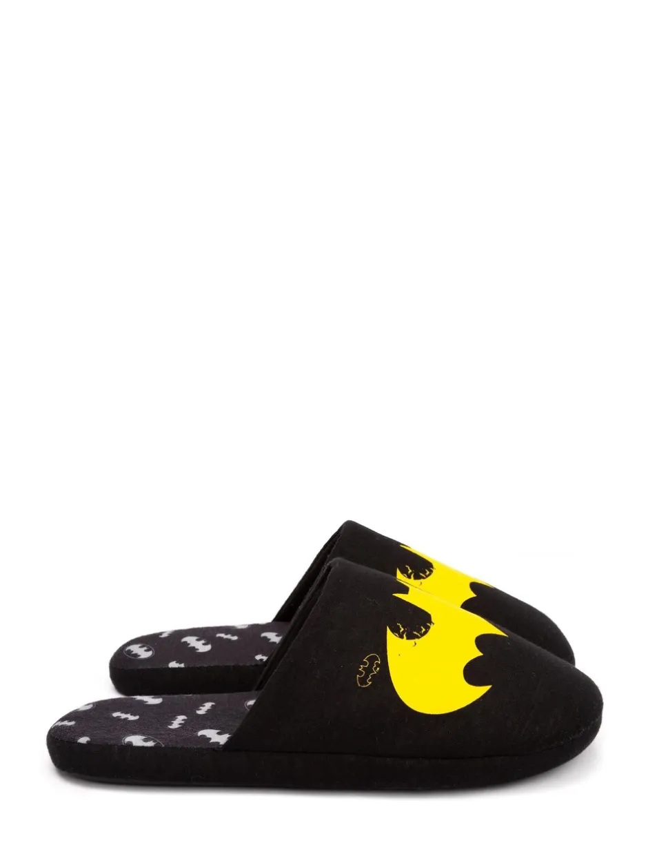 Pantoffels|Vanilla Underground Zwart met Batman - Mr Men Mr Lazy pantoffels
