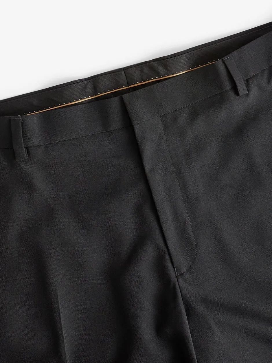 Smokings En Feestkleding|Next Zwart met bies - Tailored fit - Pantalon in smokingstijl