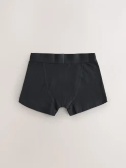 Ondergoed*Next Zwart met felgekleurde tailleband - Verpakking van 10 trunks (1,5-16jr)