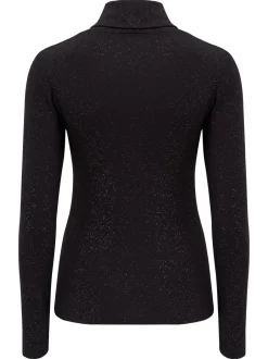 Alle Nacht- En Loungekleding*Pour Moi - Second Skin thermisch Zwart met glitter