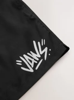 Badkleding|Next Zwart met Jaws - Gelicenseerde zwembroek met print