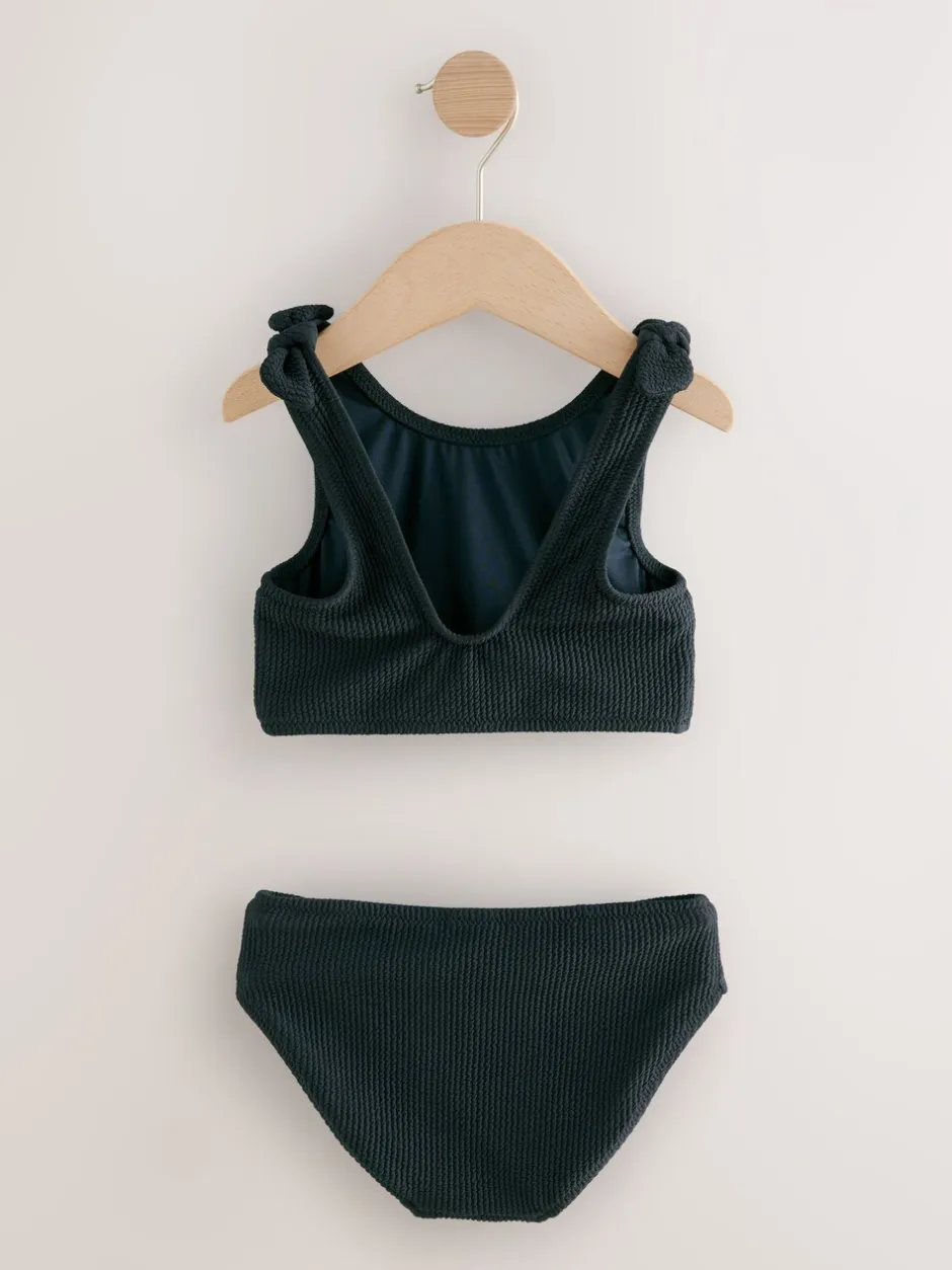 Badkleding|Next - Bikini (3-16 jr) Zwart met kreuk