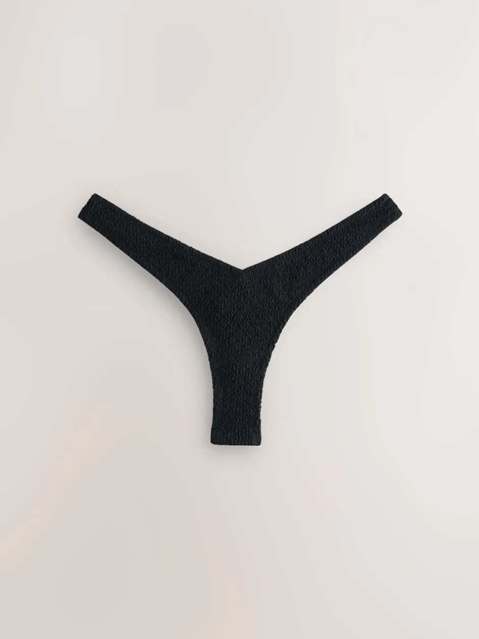 Badkleding*Next - Bikinibroekjes Zwart met kreuk