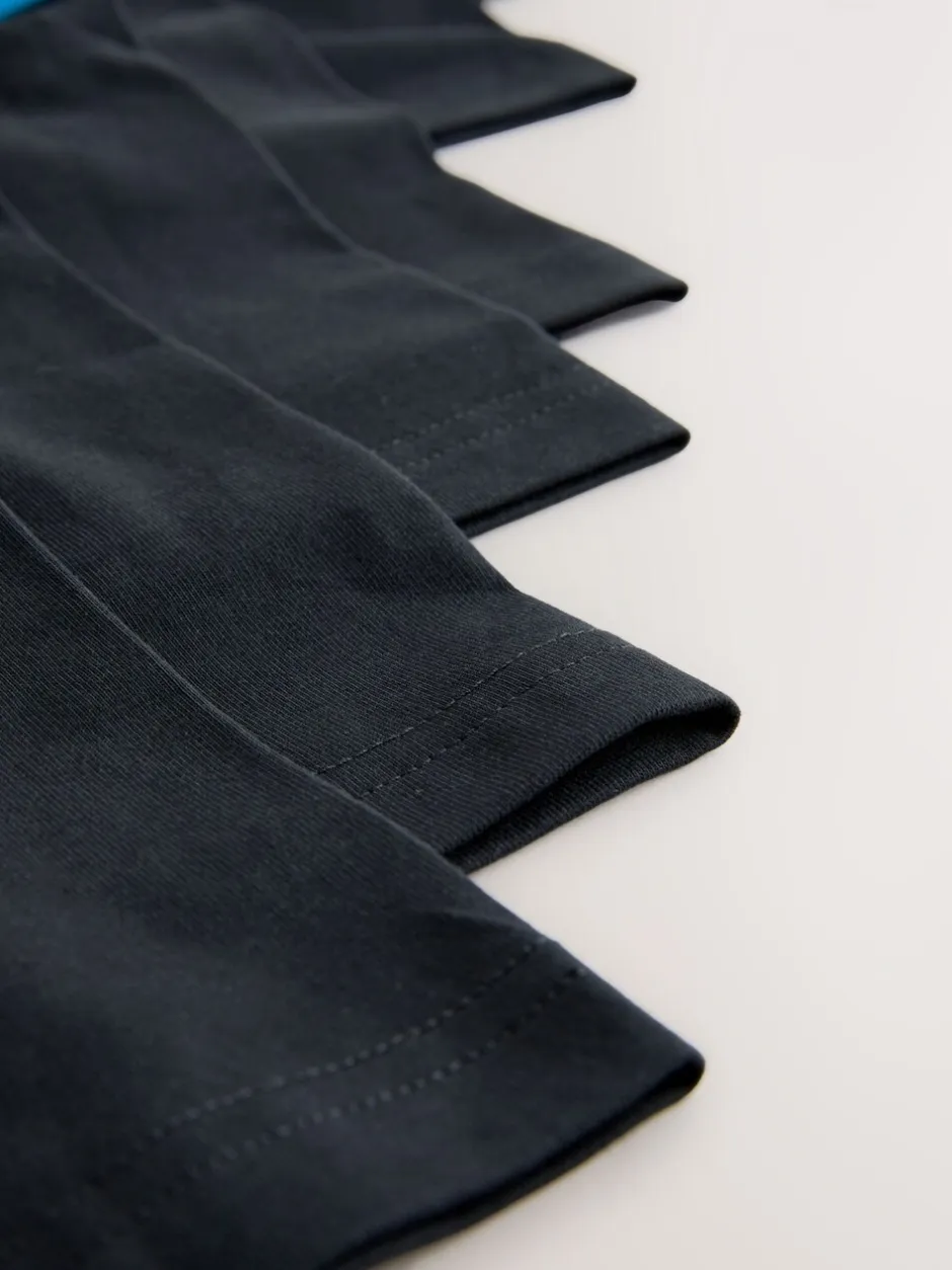 Multipacks|Ondergoed|Next Zwart met Varsity tailleband - Verpakking van 10 trunks (1,5-16jr)