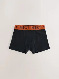 Multipacks|Ondergoed|Next Zwart met Varsity tailleband - Verpakking van 10 trunks (1,5-16jr)