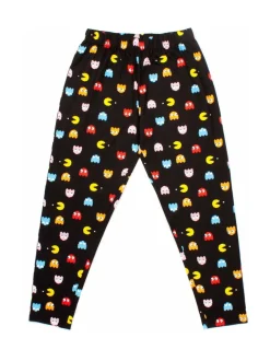 Pyjama's*Vanilla Underground - pyjama met lange pijpen Zwart Pacman