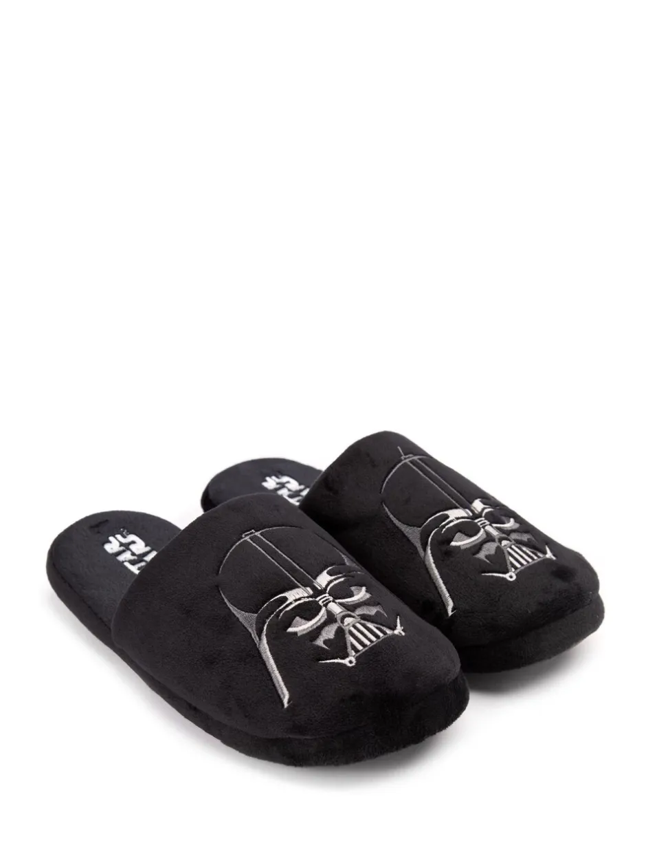 Pantoffels|Vanilla Underground Zwart Star Wars™ - Mr Men Mr Lazy pantoffels