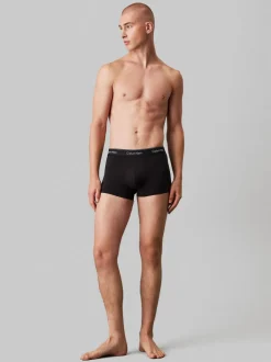 Ondergoed|Ondergoed|Calvin Klein - Verpakking van 5 - Icon Cotton Stretch Boxer Trunks 5 Pack Zwart tonaal