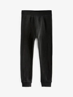 Ondergoed|Schoolkleding|Next Zwart/antraciet - Verpakking van 2 thermische leggings (2-16 jr)