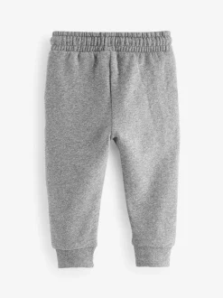 Jeans En Joggingbroeken|Joggingbroeken|Next - Verpakking van 3 zachte joggingbroeken (3 mnd-7 jr) Zwart/antraciet/grijs