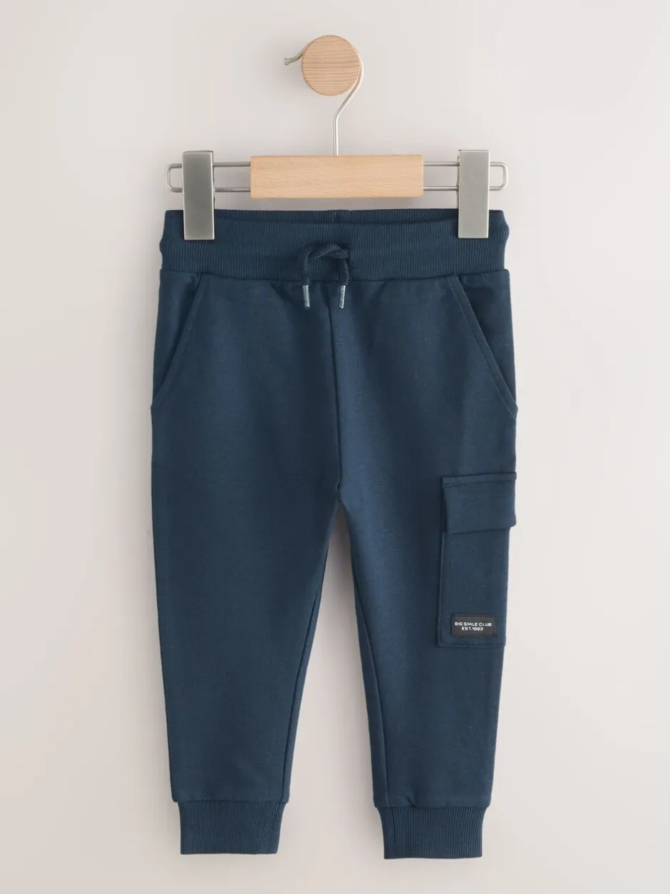 Multipacks|Jeans En Joggingbroeken*Next - Verpakking van 5 joggingbroeken (3mnd-7jr) Zwart/antracietgrijs/kiezelkleurig/khakigroen