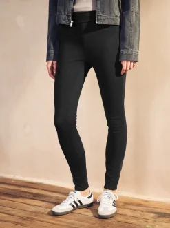 Leggings En Joggingbroeken*Next - Set van 2 lange jersey denim leggings Zwart/Blauw