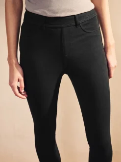 Leggings En Joggingbroeken*Next - Set van 2 lange jersey denim leggings Zwart/Blauw