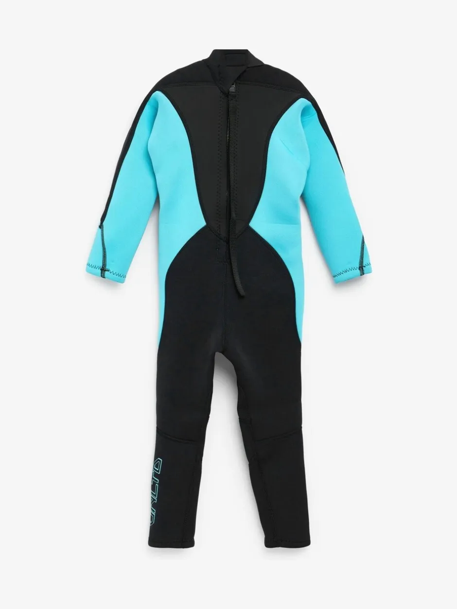 Badkleding|Next - Wetsuit (1 - 16 jr) Zwart/blauw met lange mouw